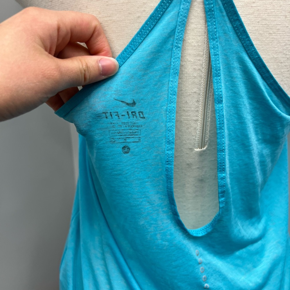 Nike Blue Racerback Tank‎ - Picture 10 of 15